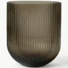 Glas-Vase Simple Stripe, H 22 cm