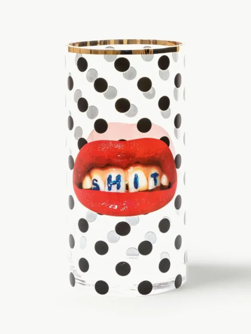 Glas-Vase Toiletpaper, H 30 cm