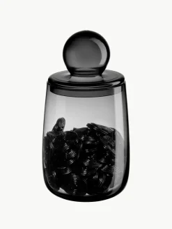 Glas-Vorratsbehälter Kedi, H 26 cm