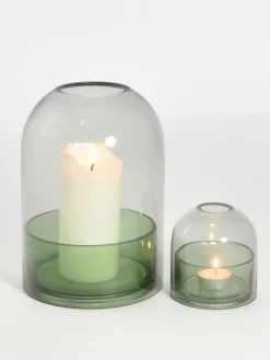 Glas-Windlicht Tota