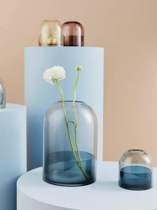 Glas-Windlicht Tota