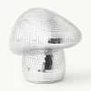 Glitzerndes Deko-Objekt Disco Mushroom