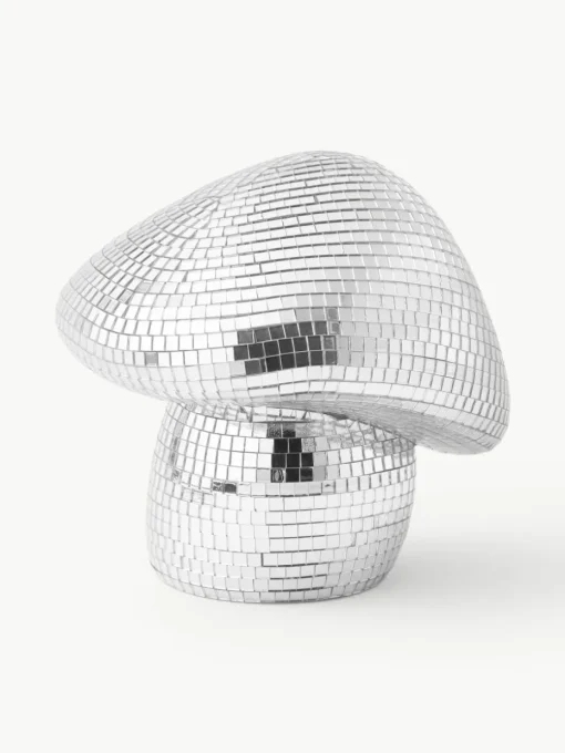 Glitzerndes Deko-Objekt Disco Mushroom