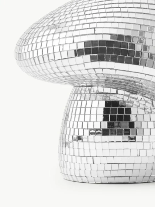 Glitzerndes Deko-Objekt Disco Mushroom