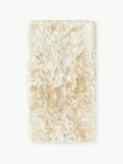 Glänzender Hochflor-Teppich Jimmy