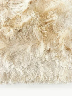 Glänzender Hochflor-Teppich Jimmy