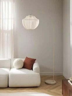Große Bogenlampe Netzstoff Beau