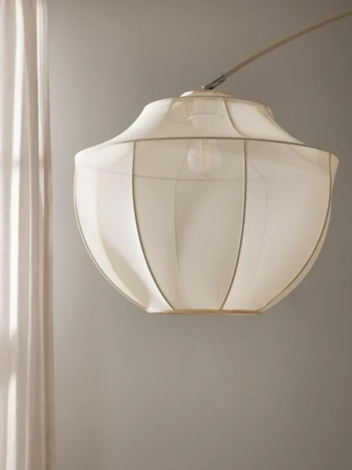Große Bogenlampe Netzstoff Beau