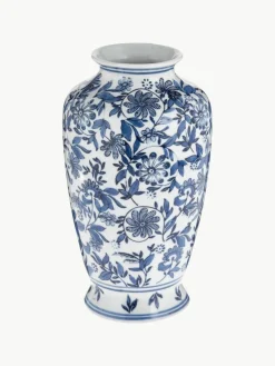 Große Deko-Vase Lin aus Porzellan, H 31 cm