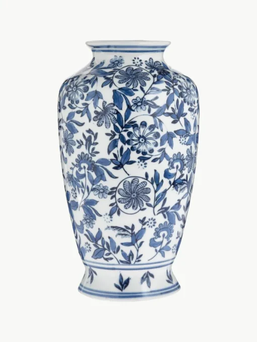 Große Deko-Vase Lin aus Porzellan, H 31 cm