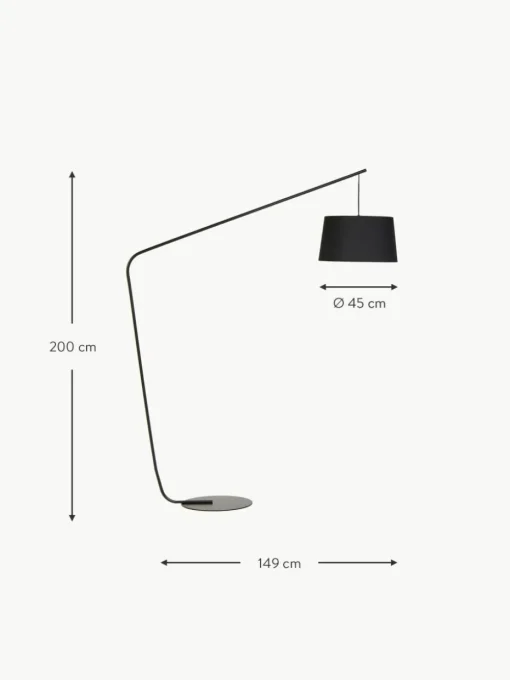 Große Design Bogenlampe Lobby