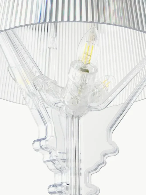 Große Design LED-Tischlampe Bourgie, dimmbar