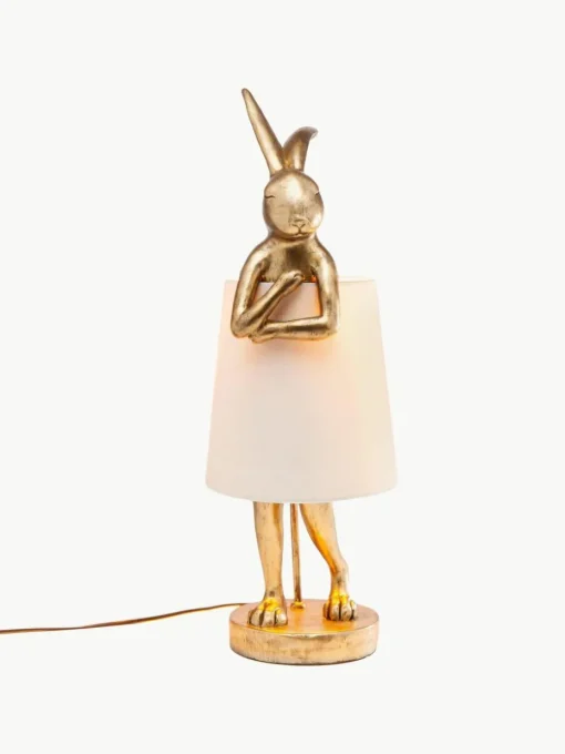 Große Design Tischlampe Rabbit