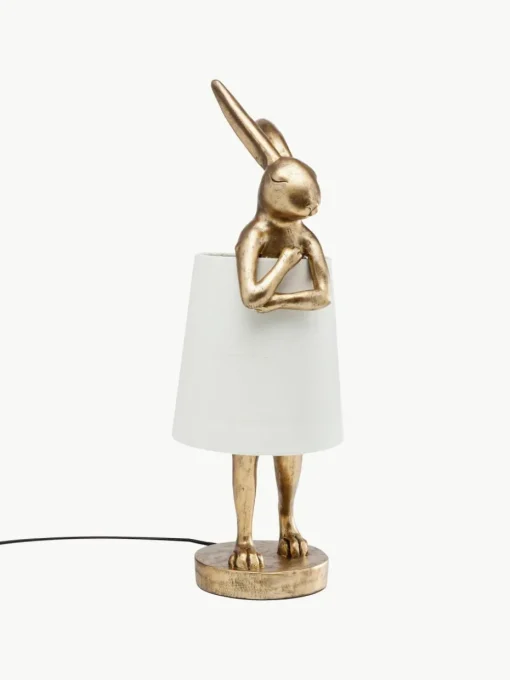 Große Design Tischlampe Rabbit