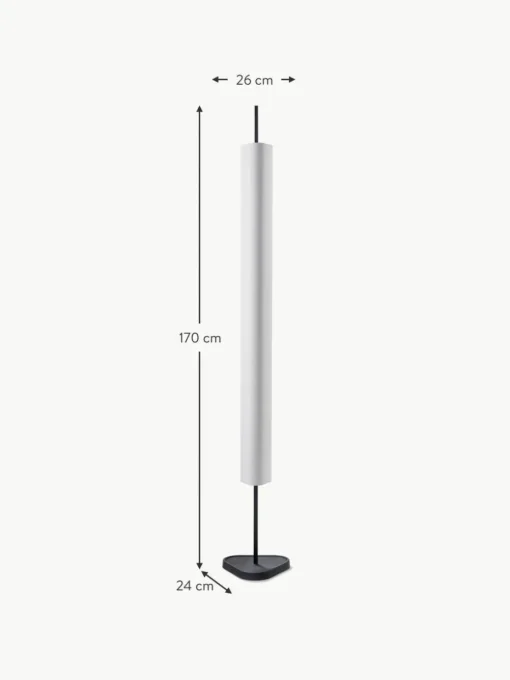 Große dimmbare LED-Stehlampe Emi