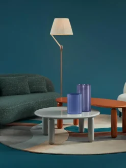 Große dimmbare LED-Stehlampe Angelo Stone