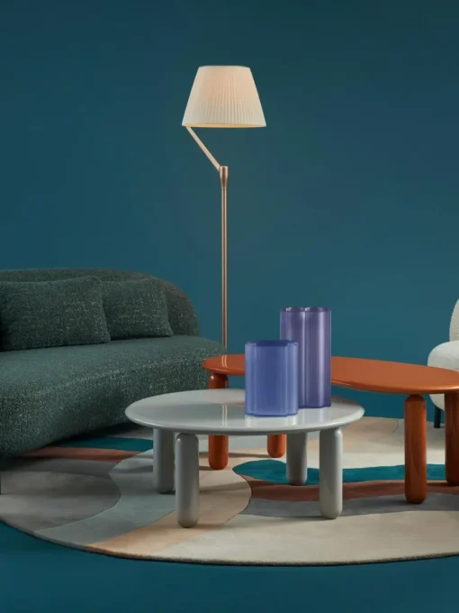 Große dimmbare LED-Stehlampe Angelo Stone