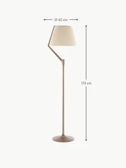Große dimmbare LED-Stehlampe Angelo Stone