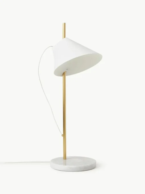 Große dimmbare LED-Tischlampe Yuh mit Timerfunktion