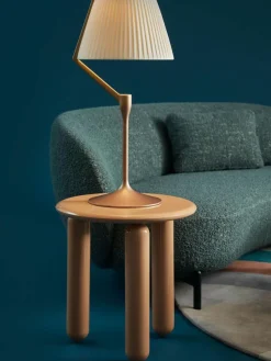 Große dimmbare LED-Tischlampe Angelo Stone