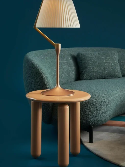 Große dimmbare LED-Tischlampe Angelo Stone