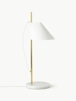 Große dimmbare LED-Tischlampe Yuh mit Timerfunktion