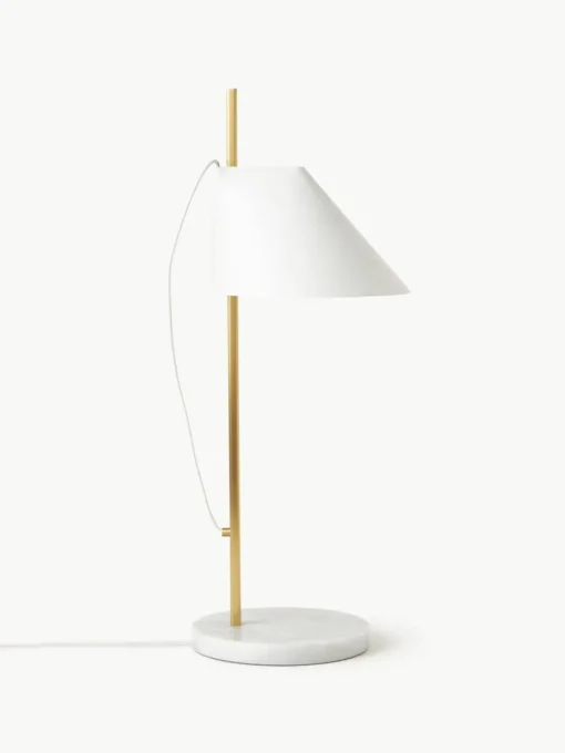 Große dimmbare LED-Tischlampe Yuh mit Timerfunktion
