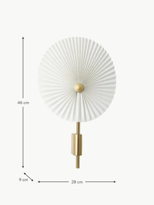 Große dimmbare LED-Wandleuchte Liris