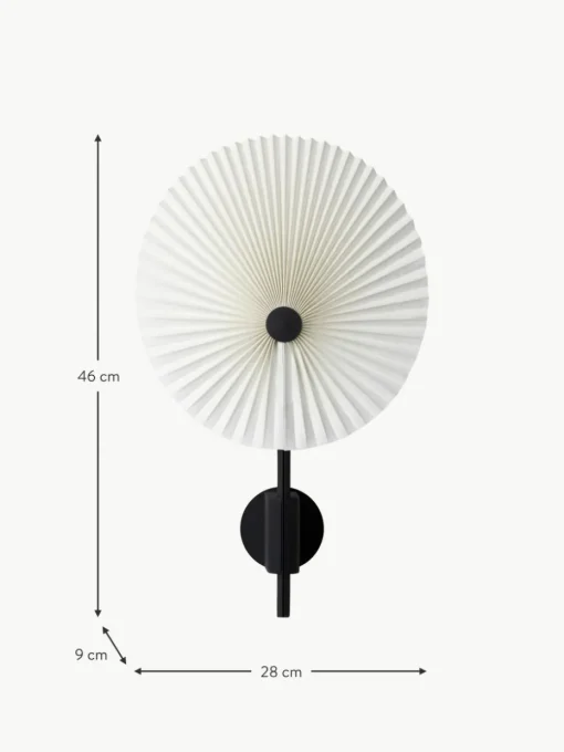 Große dimmbare LED-Wandleuchte Liris