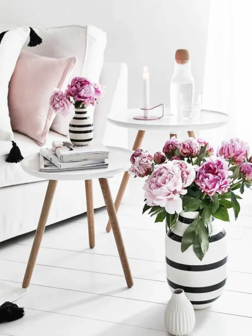 Große handgefertigte Keramik-Vase Omaggio, H 31 cm
