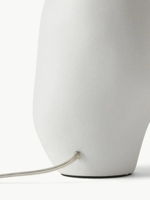 Große Keramik-Tischlampe Colett in organischer Form