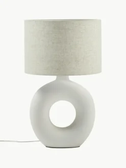 Große Keramik-Tischlampe Gisella