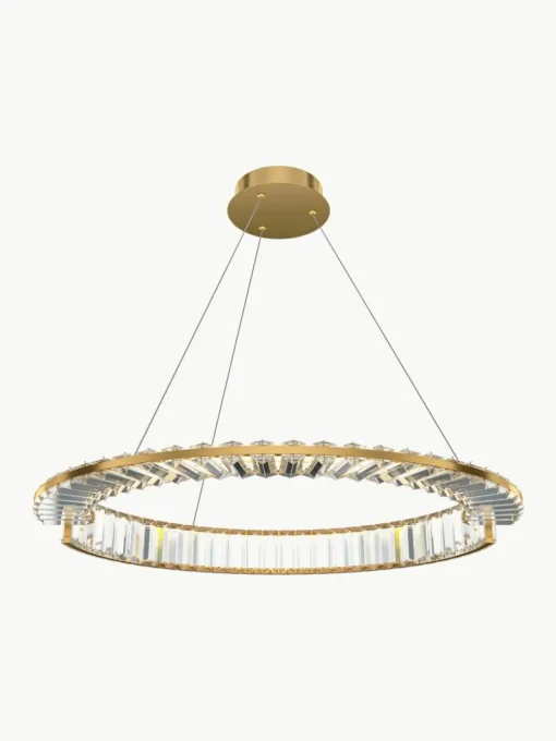 Große LED-Pendelleuchte Krone