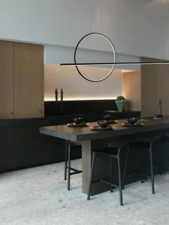 Große LED-Pendelleuchte Linea