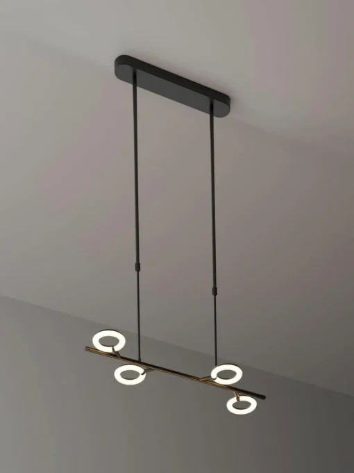 Große LED-Pendelleuchte Odeon