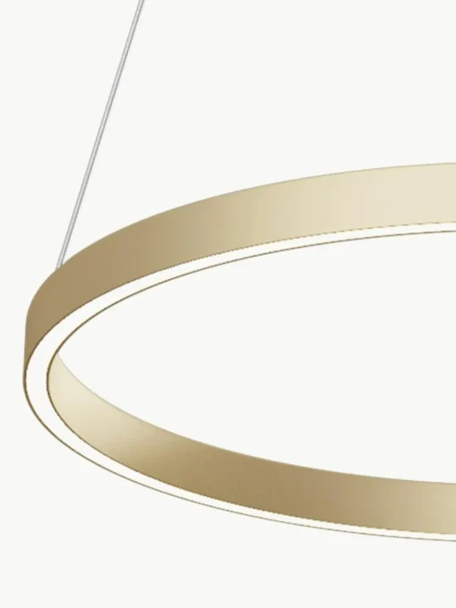 Große LED-Pendelleuchte Rim