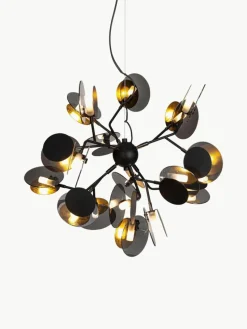Große LED-Pendelleuchte Turno mit Diffusorscheiben