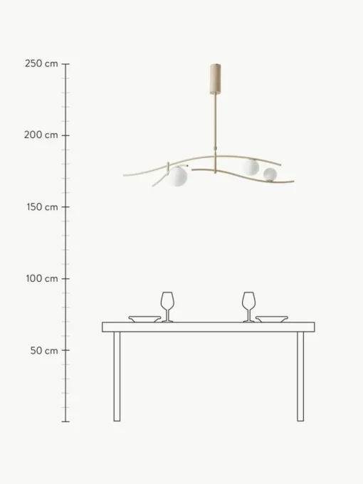 Große Pendelleuchte Nebo
