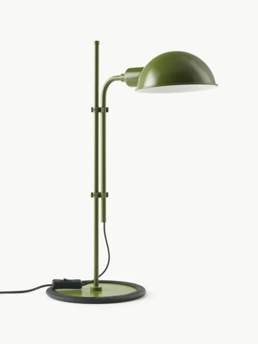 Große Schreibtischlampe Funiculí mit verstellbarem Lampenschirm