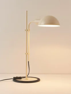 Große Schreibtischlampe Funiculí mit verstellbarem Lampenschirm