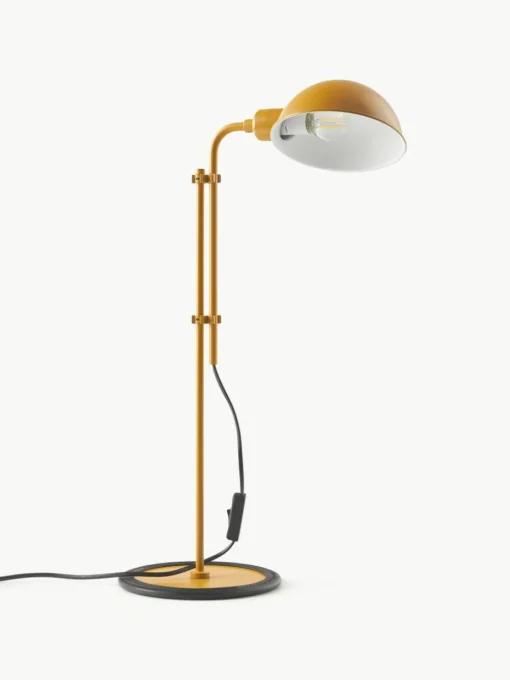 Große Schreibtischlampe Funiculí mit verstellbarem Lampenschirm