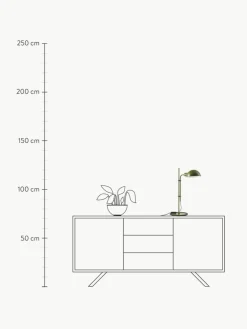 Große Schreibtischlampe Funiculí mit verstellbarem Lampenschirm