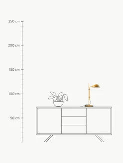 Große Schreibtischlampe Funiculí mit verstellbarem Lampenschirm