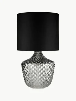 Große Tischlampe Brilliant Jewel aus Glas