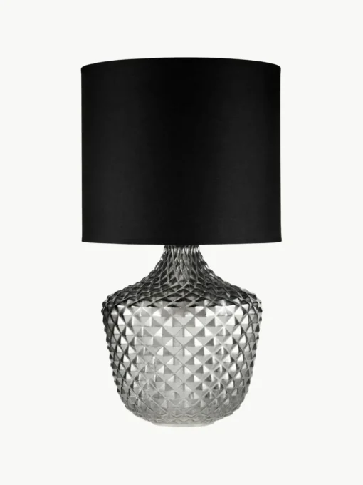 Große Tischlampe Brilliant Jewel aus Glas