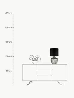 Große Tischlampe Brilliant Jewel aus Glas