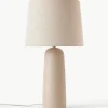 Große Tischlampe Kaya mit Betonfuß