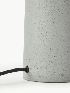 Große Tischlampe Kaya mit Betonfuß