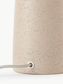Große Tischlampe Kaya mit Betonfuß