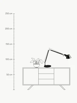 Große verstellbare Schreibtischlampe Tolomeo